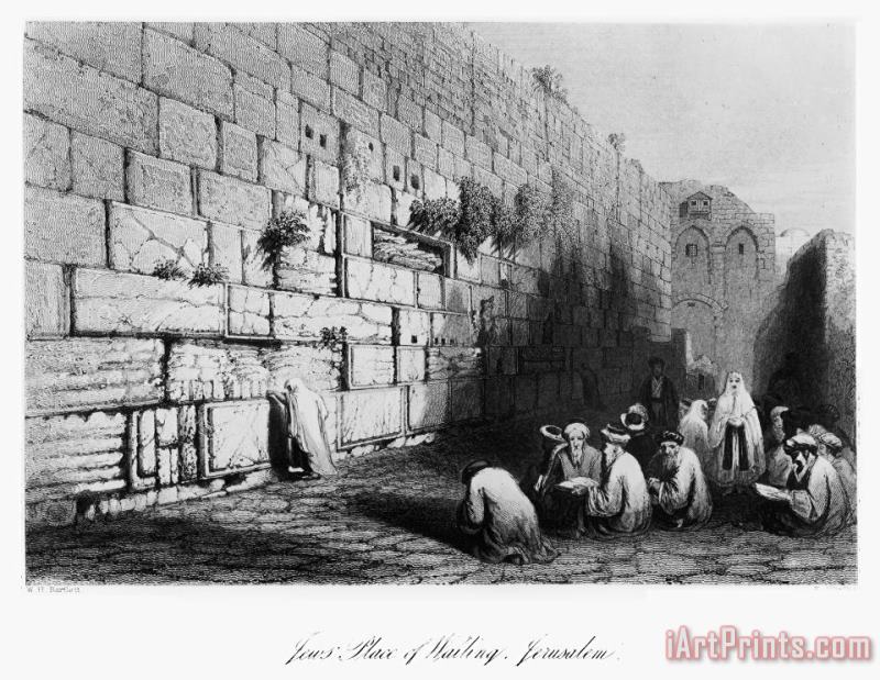 Others Jerusalem: Wailing Wall Art Painting