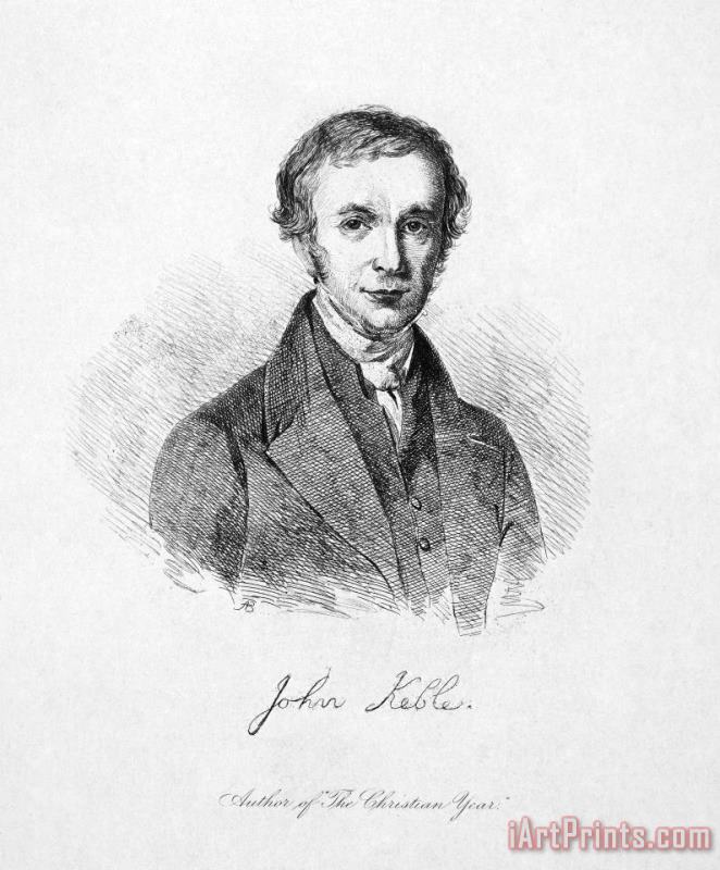 John Keble (1792-1866) painting - Others John Keble (1792-1866) Art Print