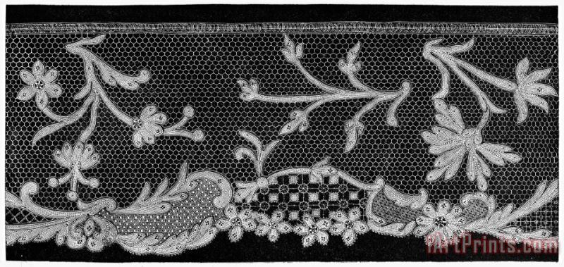 Others LACE, 18th CENTURY Art Print