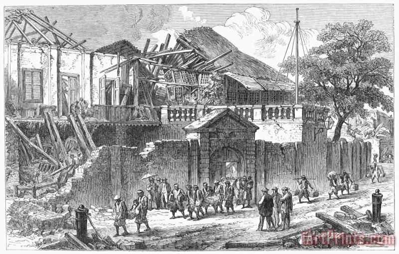 Others Manila: Earthquake, 1863 Art Print