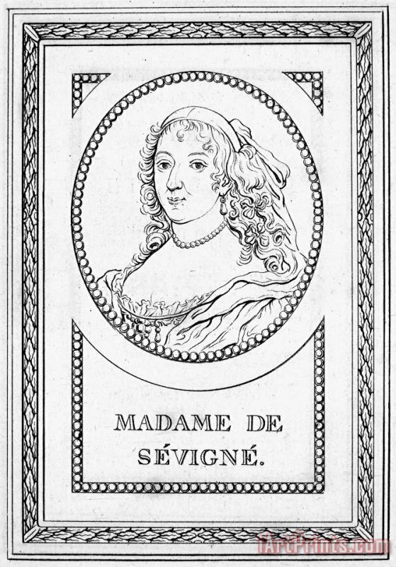 Others MARQUISE MARIE de SEVIGNE Art Print