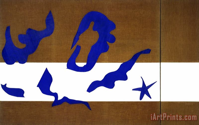Matisse: The Swimming Pool painting - Others Matisse: The Swimming Pool Art Print