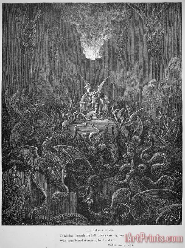 Others Milton: Paradise Lost Art Print