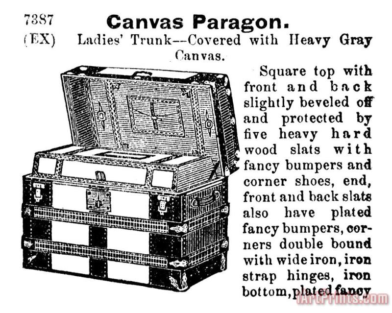 Others Montgomery Ward: Chest Art Painting