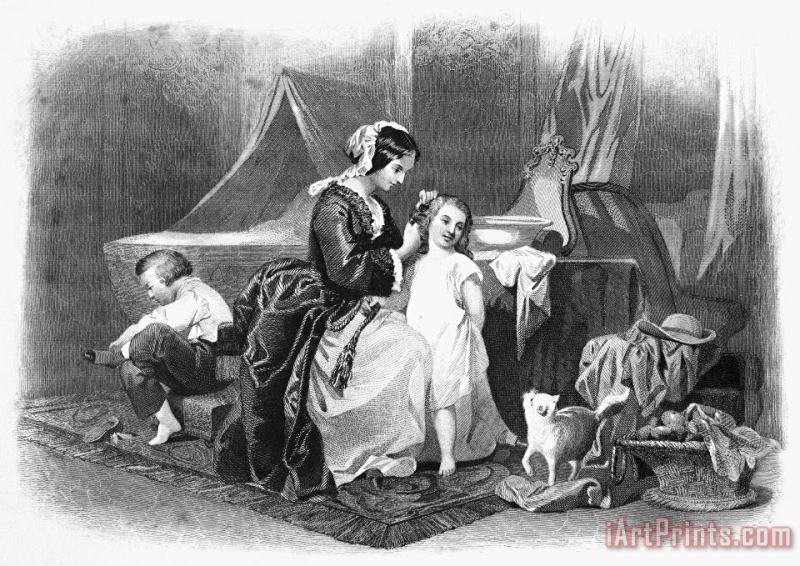 Others Mother And Child, 1850 Art Print