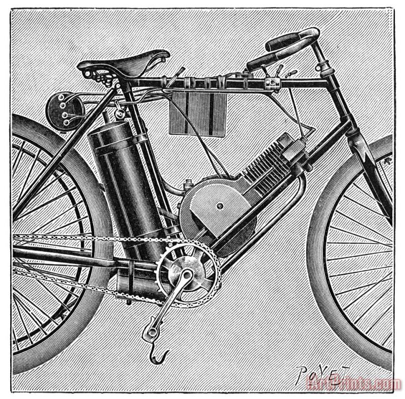 Others Motorcycle, 1895 Art Print