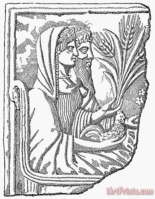 Others Mythology: Persephone Art Print