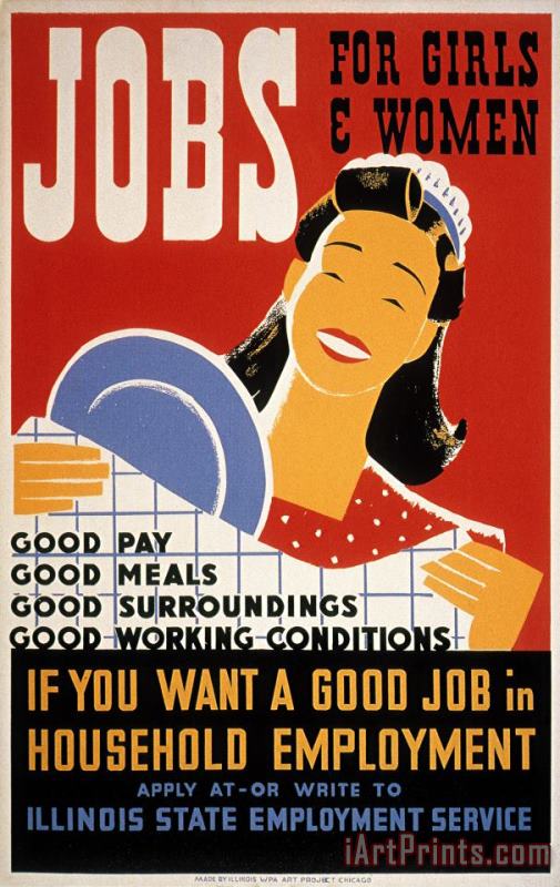 Others New Deal: Wpa Poster Art Print