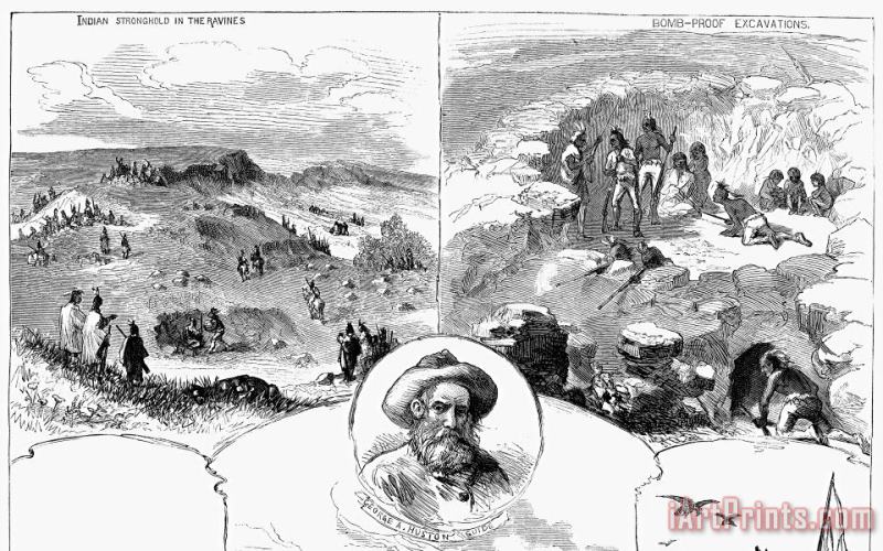 Nez Perce Campaign, 1877 painting - Others Nez Perce Campaign, 1877 Art Print