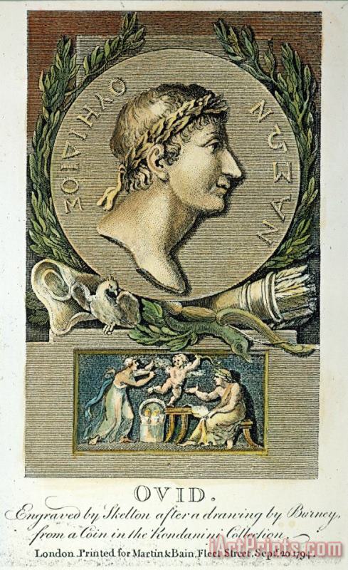 Ovid (43 B.c.-?17 A.d.) painting - Others Ovid (43 B.c.-?17 A.d.) Art Print