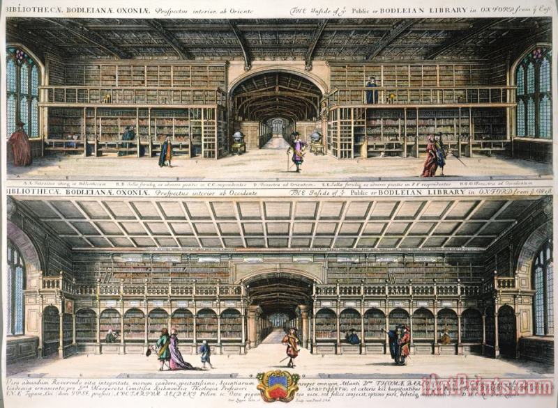 Others Oxford: Bodleian Library Art Print