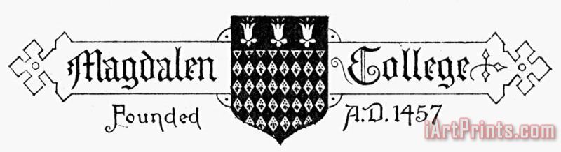 Oxford: Coat Of Arms painting - Others Oxford: Coat Of Arms Art Print
