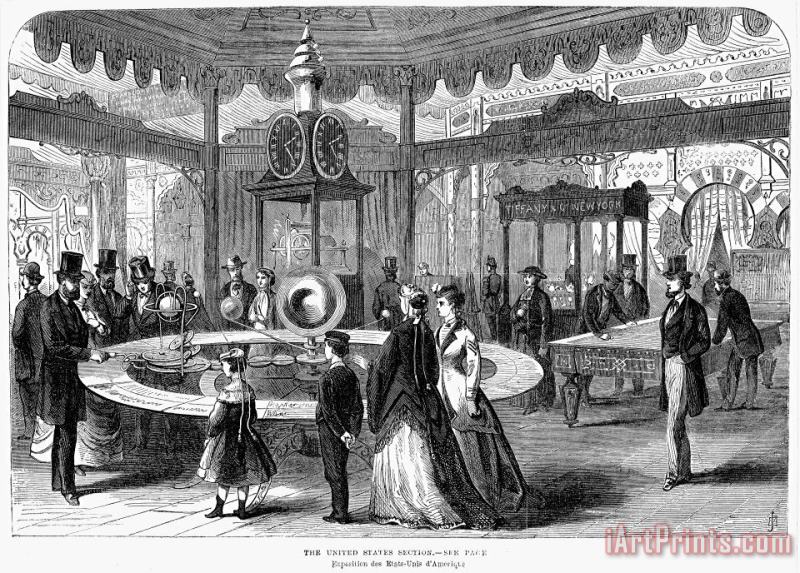 Paris: Exposition Of 1867 painting - Others Paris: Exposition Of 1867 Art Print