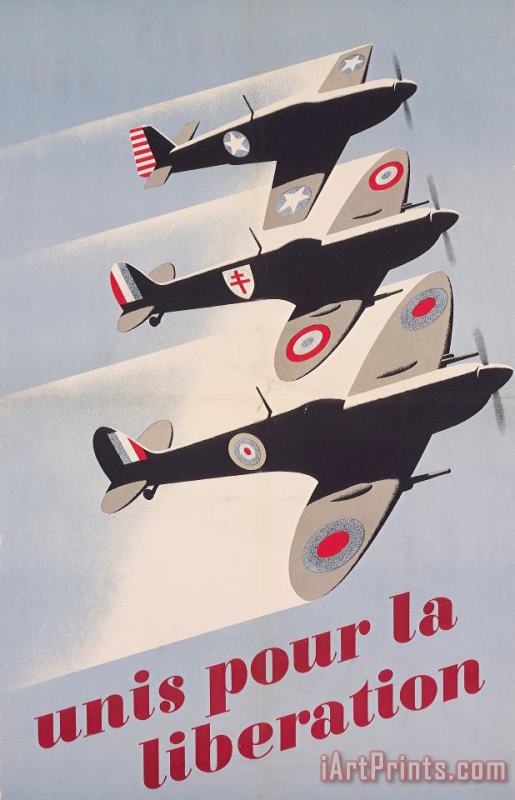 Others Propaganda Poster For Liberation From World War II Art Print