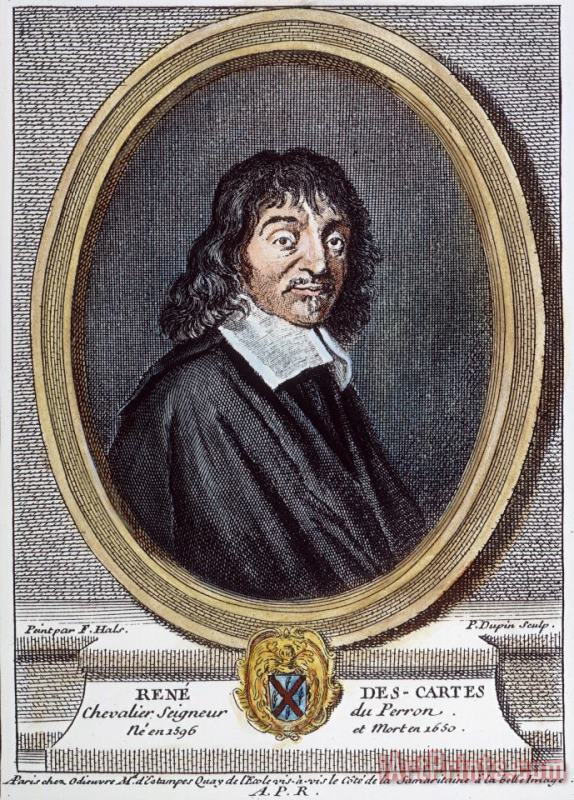 Others Rene Descartes (1596-1650) Art Print