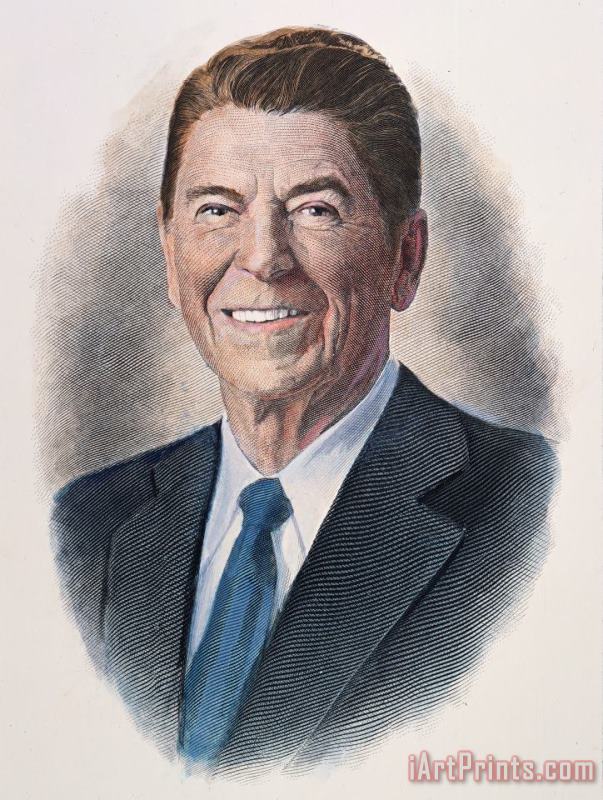 Others Ronald Reagan (1911-2004) Art Print