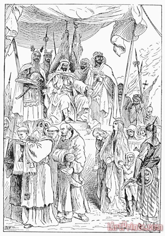 Others Saladin (1138-1193) Art Print