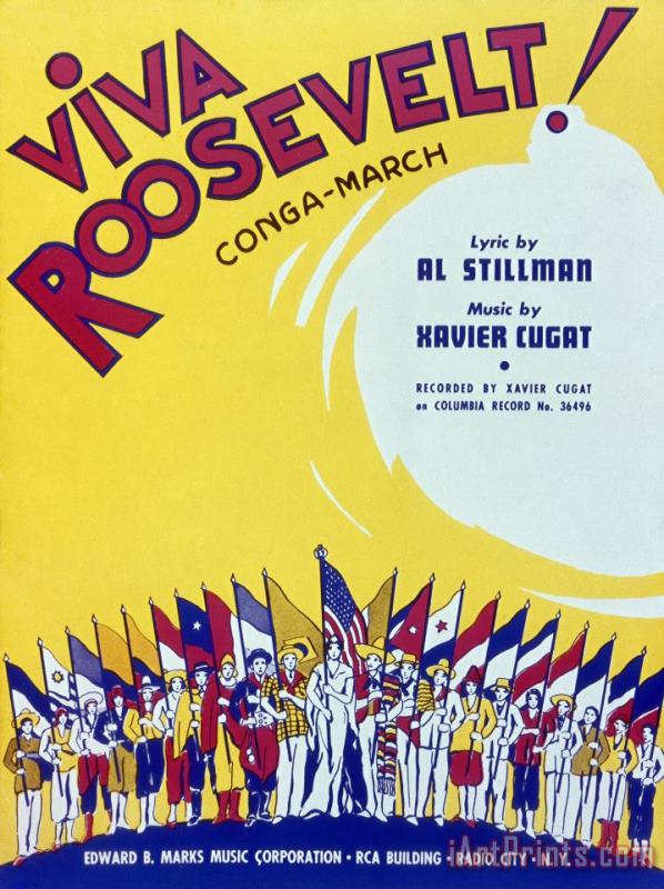 Others Sheet Music Cover, 1942 Art Painting