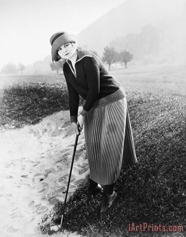 Others Silent Film Still: Golf Art Print