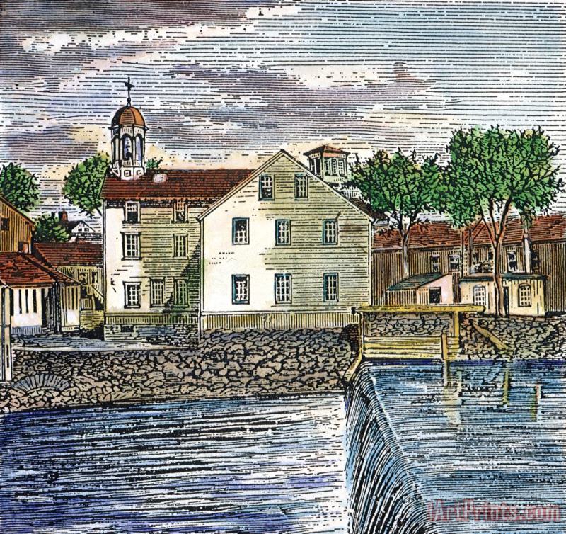 Others Textile Mill, 1793 Art Print