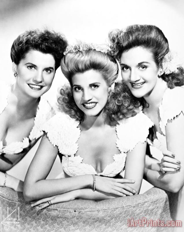 Others The Andrews Sisters Art Print