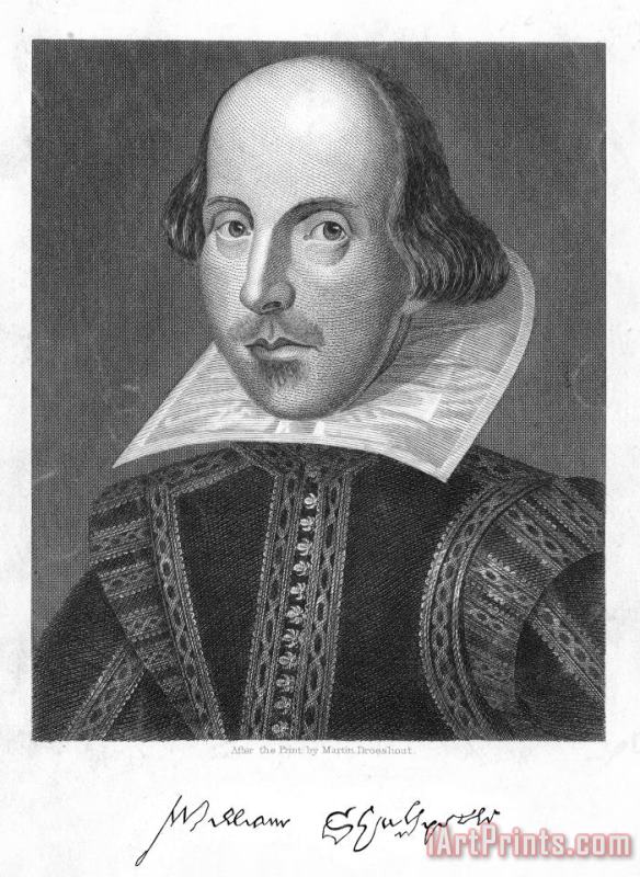 Others William Shakespeare Art Painting