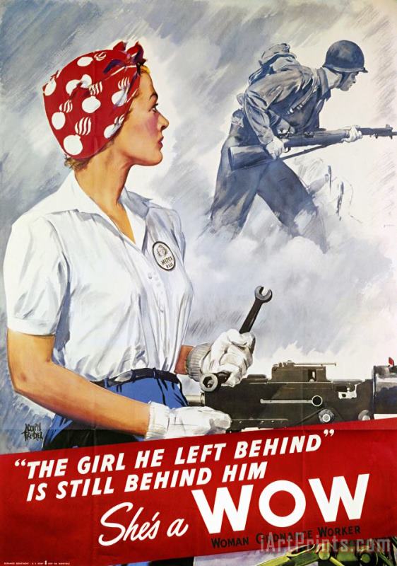 Others World War II Poster Art Painting