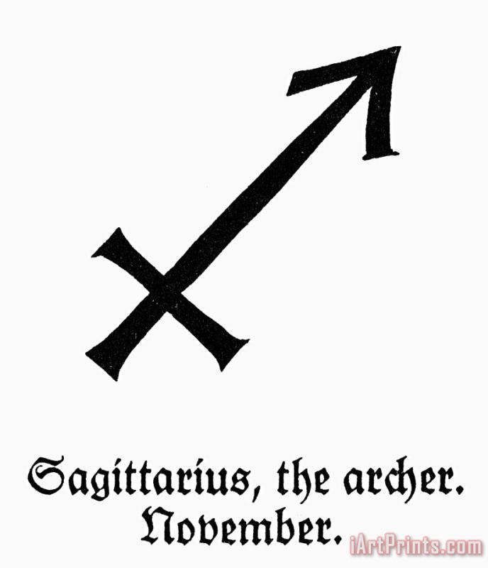 Others Zodiac: Sagittarius Art Print