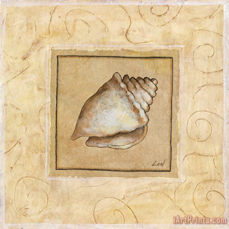 Conch Shell painting - Pablo Esteban Conch Shell Art Print