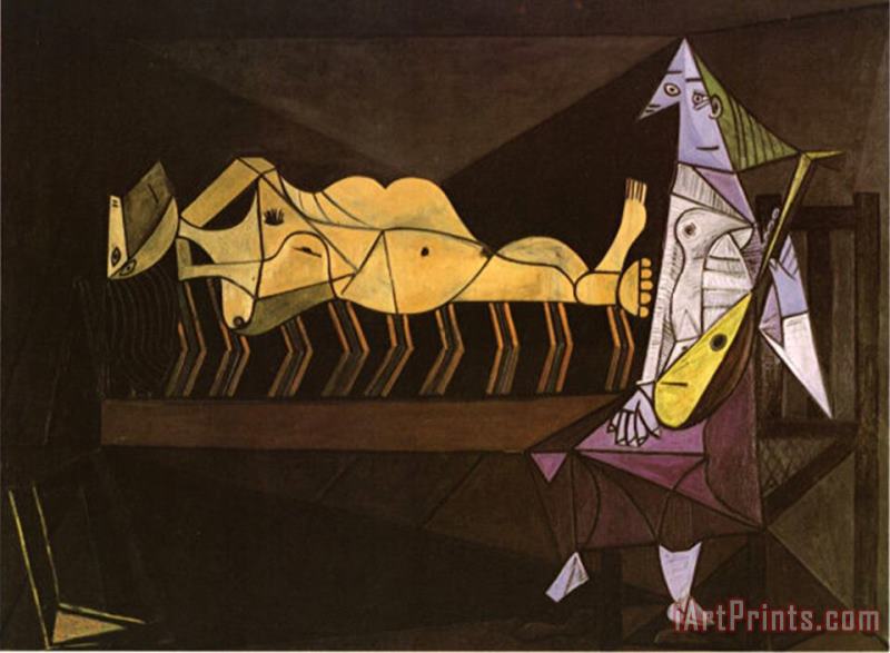 Pablo Picasso Aubade C 1942 Art Painting