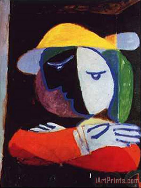 Pablo Picasso Femme Au Balcon C 1937 Art Painting