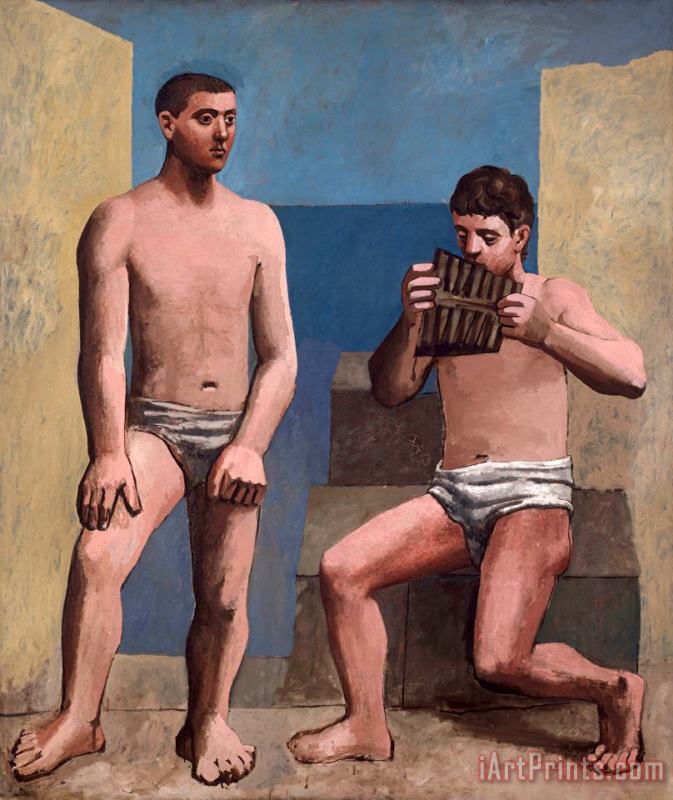 Pablo Picasso La Flute De Pan C 1923 Art Painting