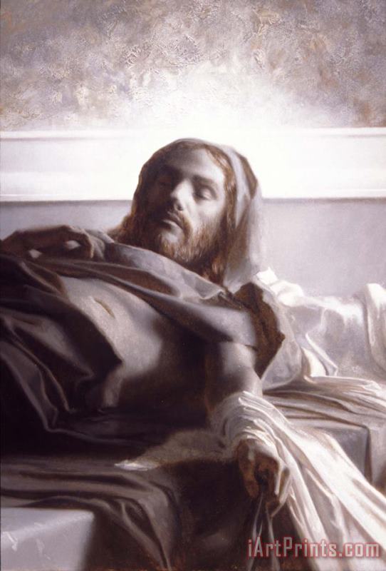 Patrick Devonas Allegory of The Resurrection of Jesus Christ (grisaille Study) Art Print