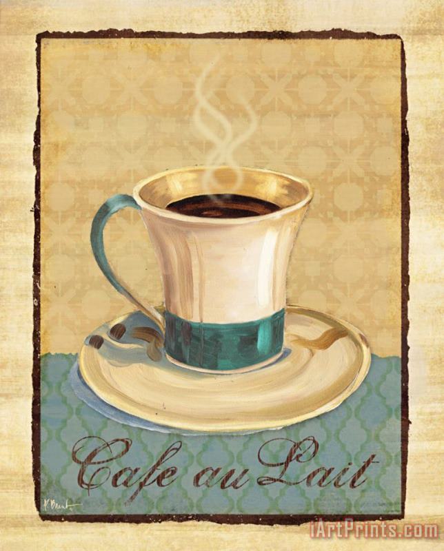 Paul Brent Coffee Club III Art Print