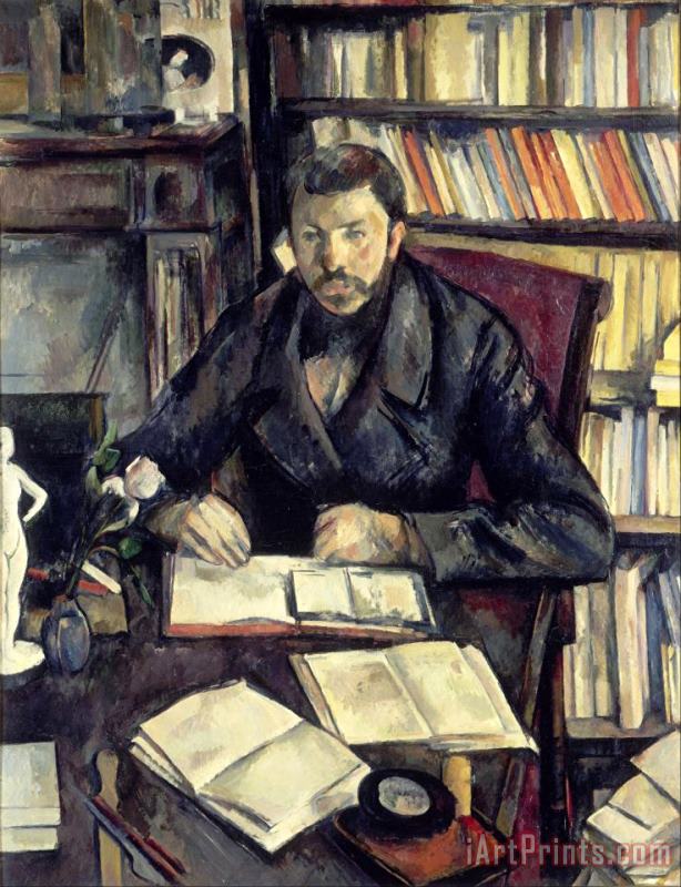Paul Cezanne Gustave Geffroy C 1895 Art Print