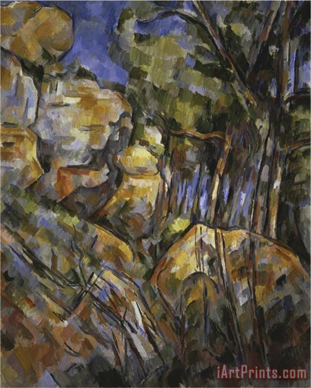 Le Paysage Des Dernieres Annees painting - Paul Cezanne Le Paysage Des Dernieres Annees Art Print