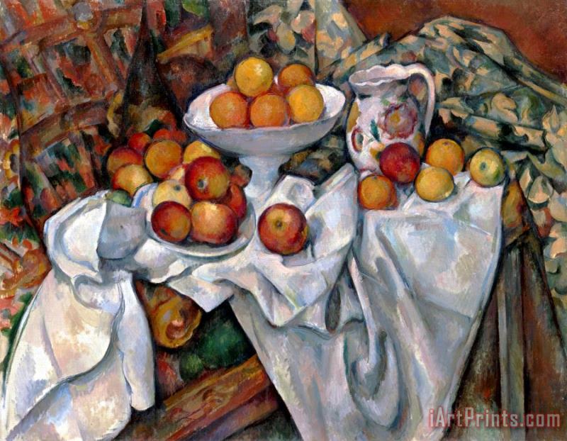 Paul Cezanne Pommes Et Oranges Art Painting