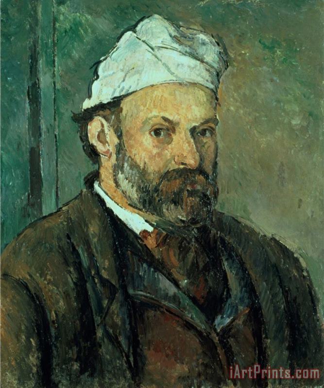 Self Portrait 1875 77 Oil on Canvas painting - Paul Cezanne Self Portrait 1875 77 Oil on Canvas Art Print