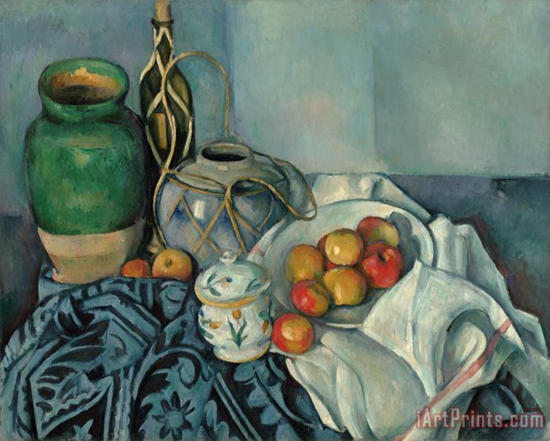 Still Life with Apples 1893 1894 painting - Paul Cezanne Still Life with Apples 1893 1894 Art Print