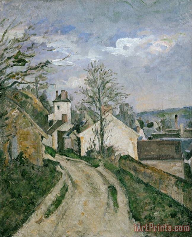 Paul Cezanne The House of Dr Gachet at Auvers Circa 1873 Art Painting