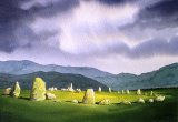 Paul Dene Marlor - Castle Rigg Stone Circle painting