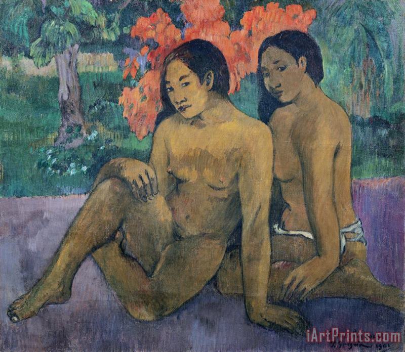 Paul Gauguin And the Gold of their Bodies Art Print