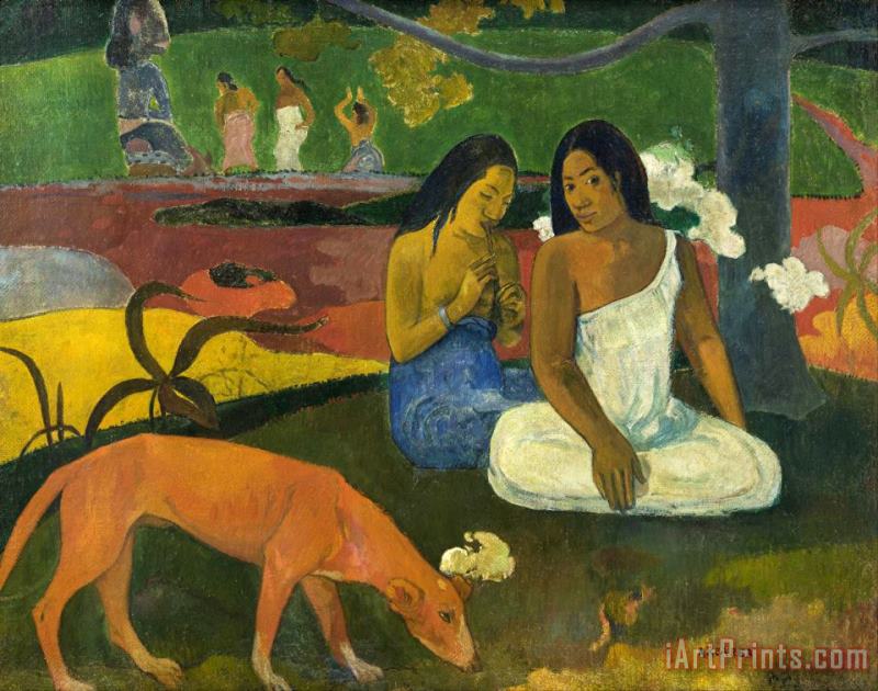 Paul Gauguin Arearea Art Painting