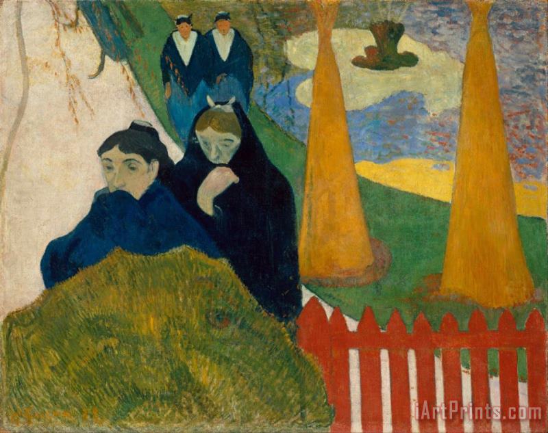 Paul Gauguin Arlesiennes (mistral) Art Print