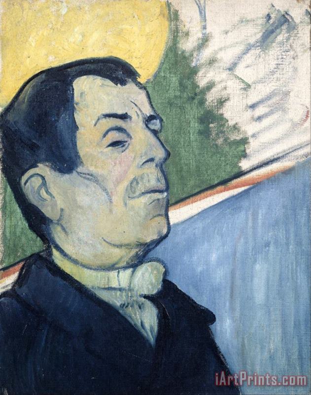 Portrait of a Man painting - Paul Gauguin Portrait of a Man Art Print