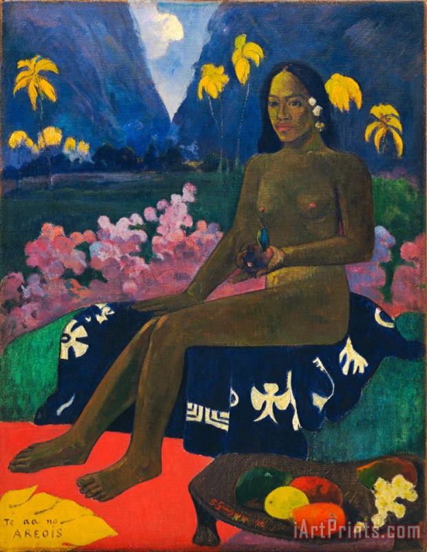 Paul Gauguin Te Aa No Areois Art Painting