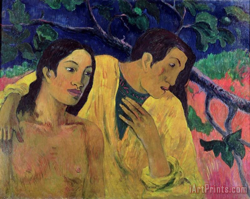 Paul Gauguin The Flight Art Print