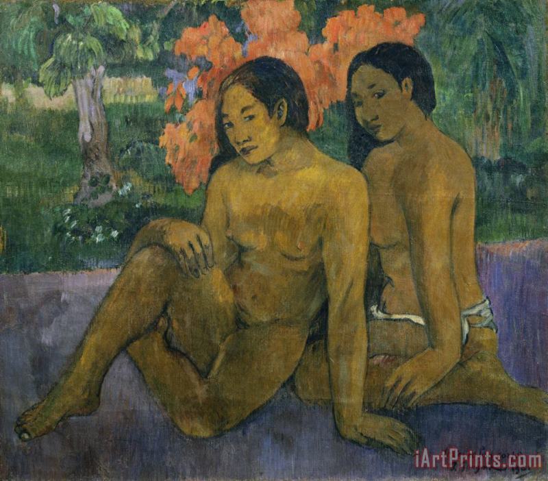 The Gold of Their Bodies painting - Paul Gauguin The Gold of Their Bodies Art Print