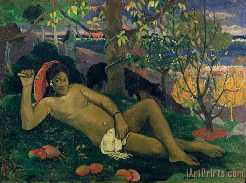 Paul Gauguin The Kings Wife Art Painting