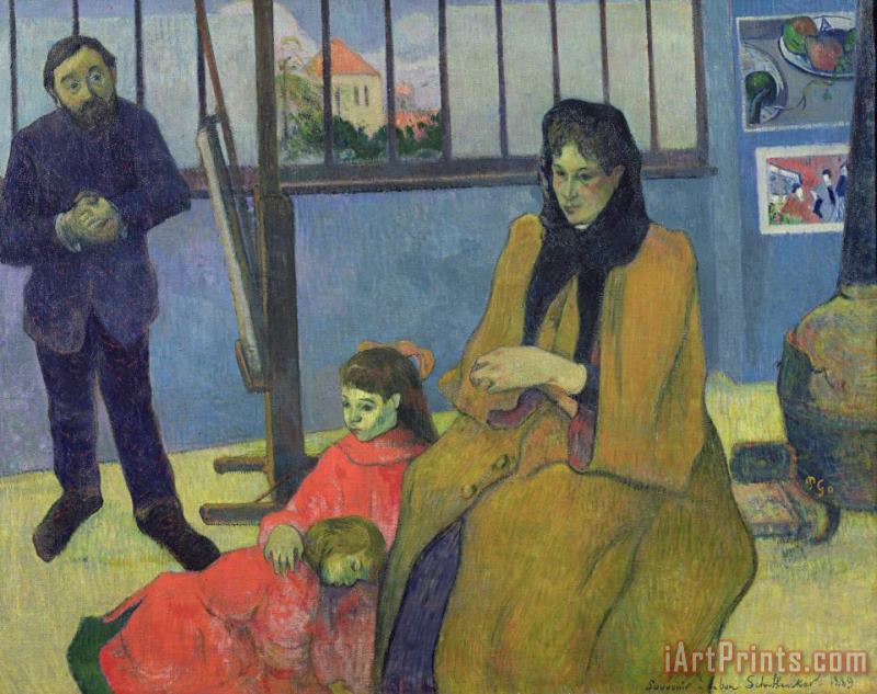 Paul Gauguin The Schuffenecker Family Art Painting